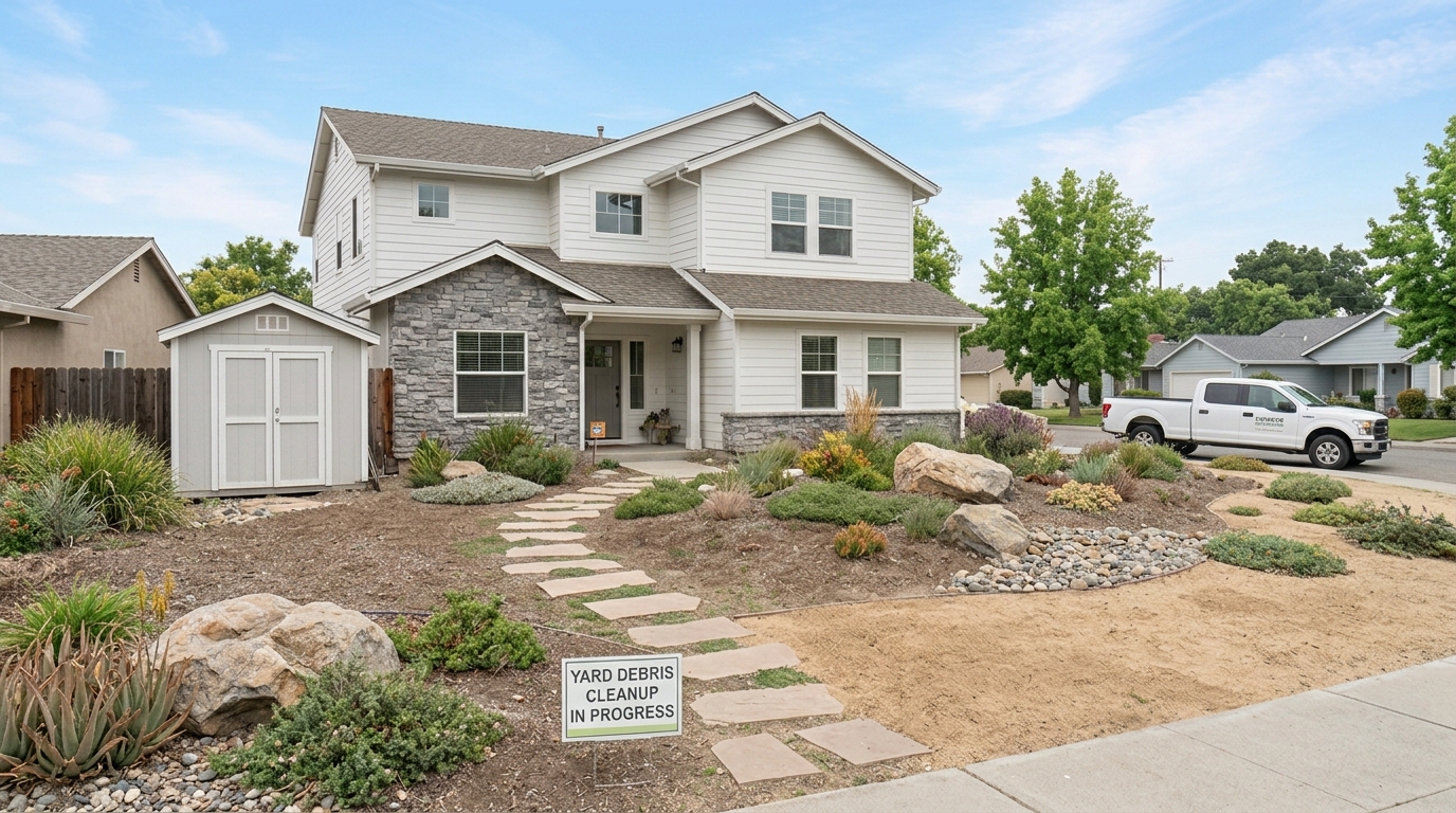 Yard waste cleanup Pleasanton